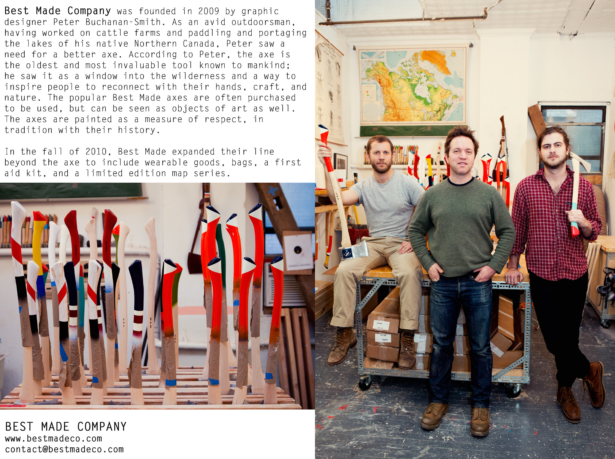 BEST MADE COMPANY The Makers