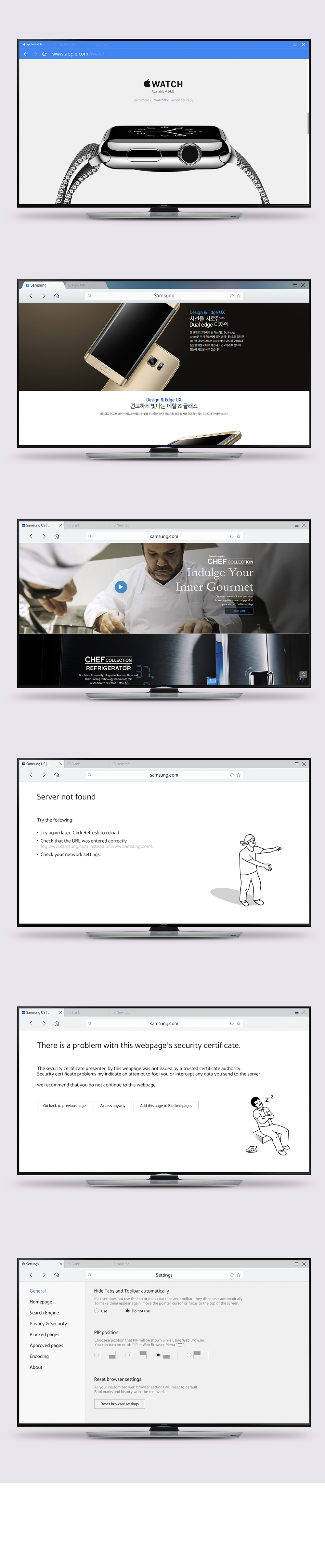 [2014] [Samsung] Smart TV  browser Visual Attack