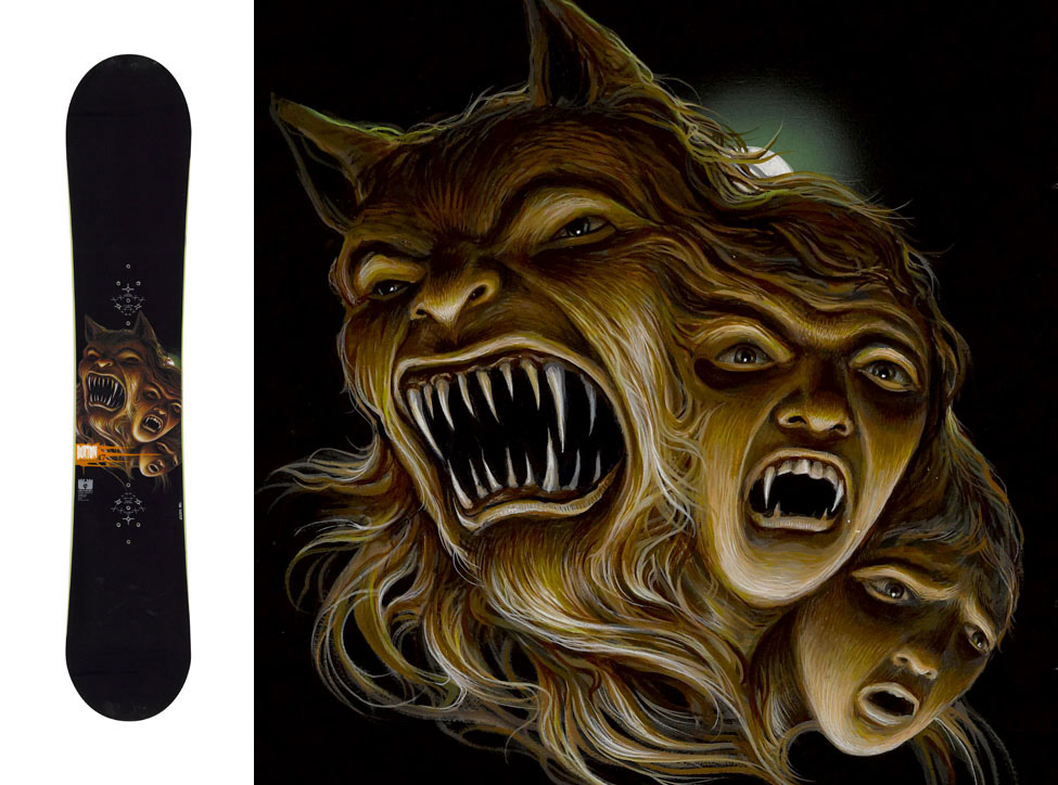 BURTON SNOWBOARDS / JDK DESIGN dragon snowboard series - Scott
