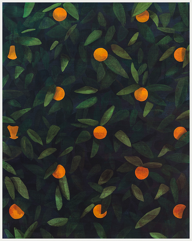 Untitled (orange painting)