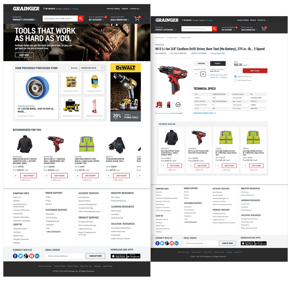 Grainger - Web - Douglas Seyller: Creative Director