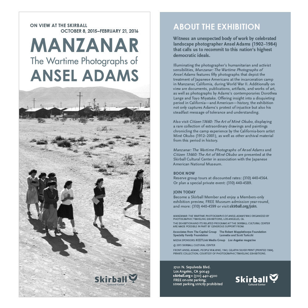 Manzanar: The Wartime Photographs of Ansel Adams - nicole chan: portfolio