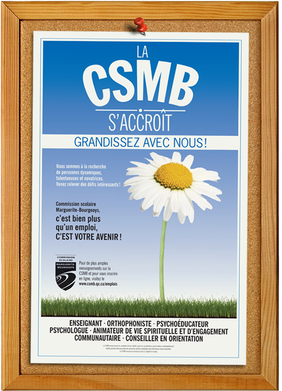 Commission Scolaire Marguerite-Bourgeoys - Étienne Jacques, Designer