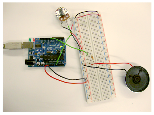 arduino small speaker