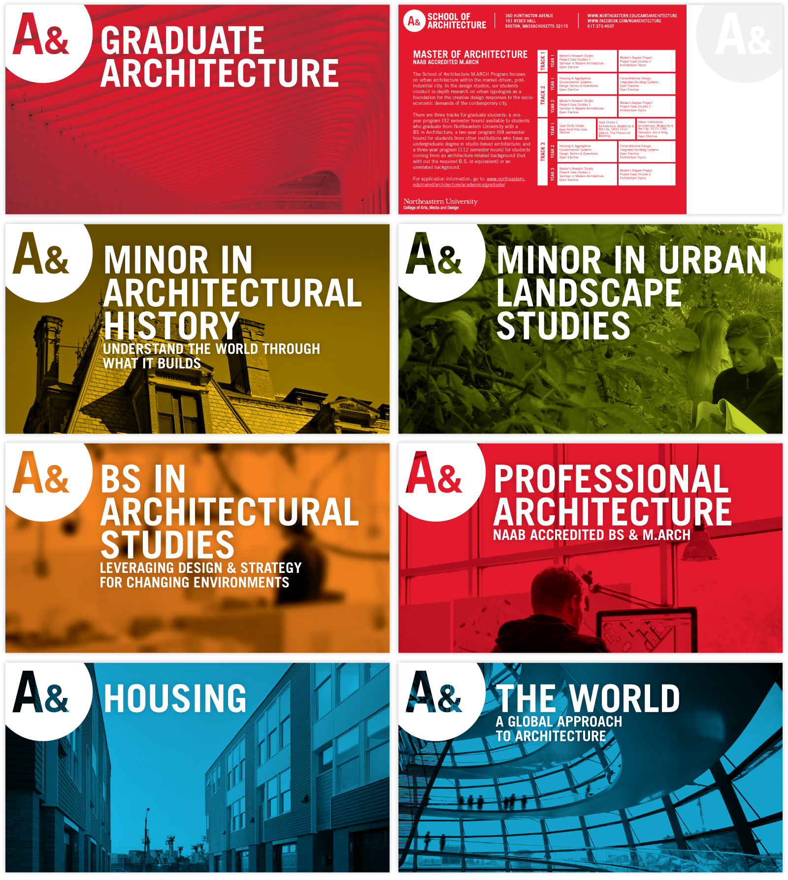 Northeastern Architecture Paste in Place