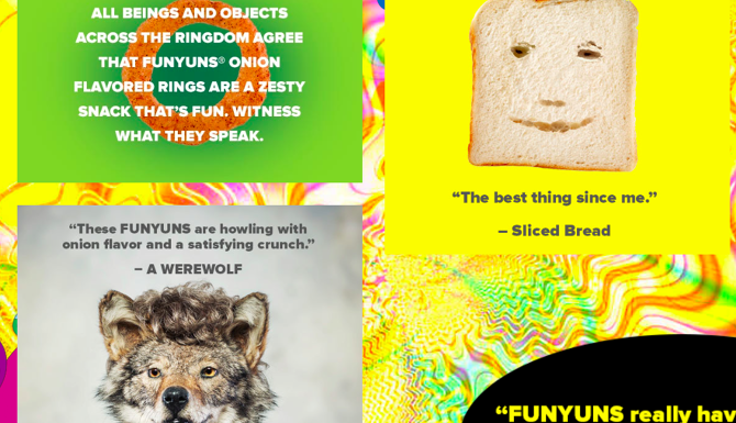 Funyuns Tumblr site