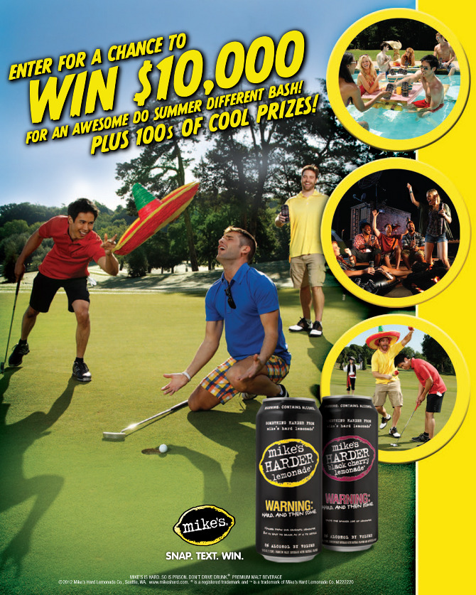 Mike's Hard Lemonade In-Store Poster