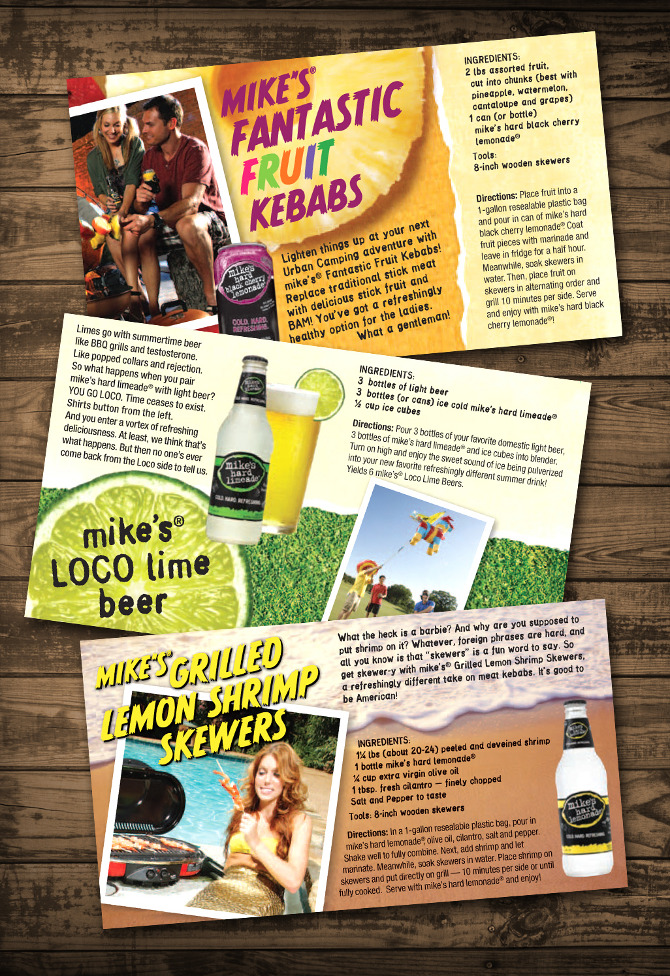 Mike's Hard Lemonade Mail-In Rebate & Recipe Booklet