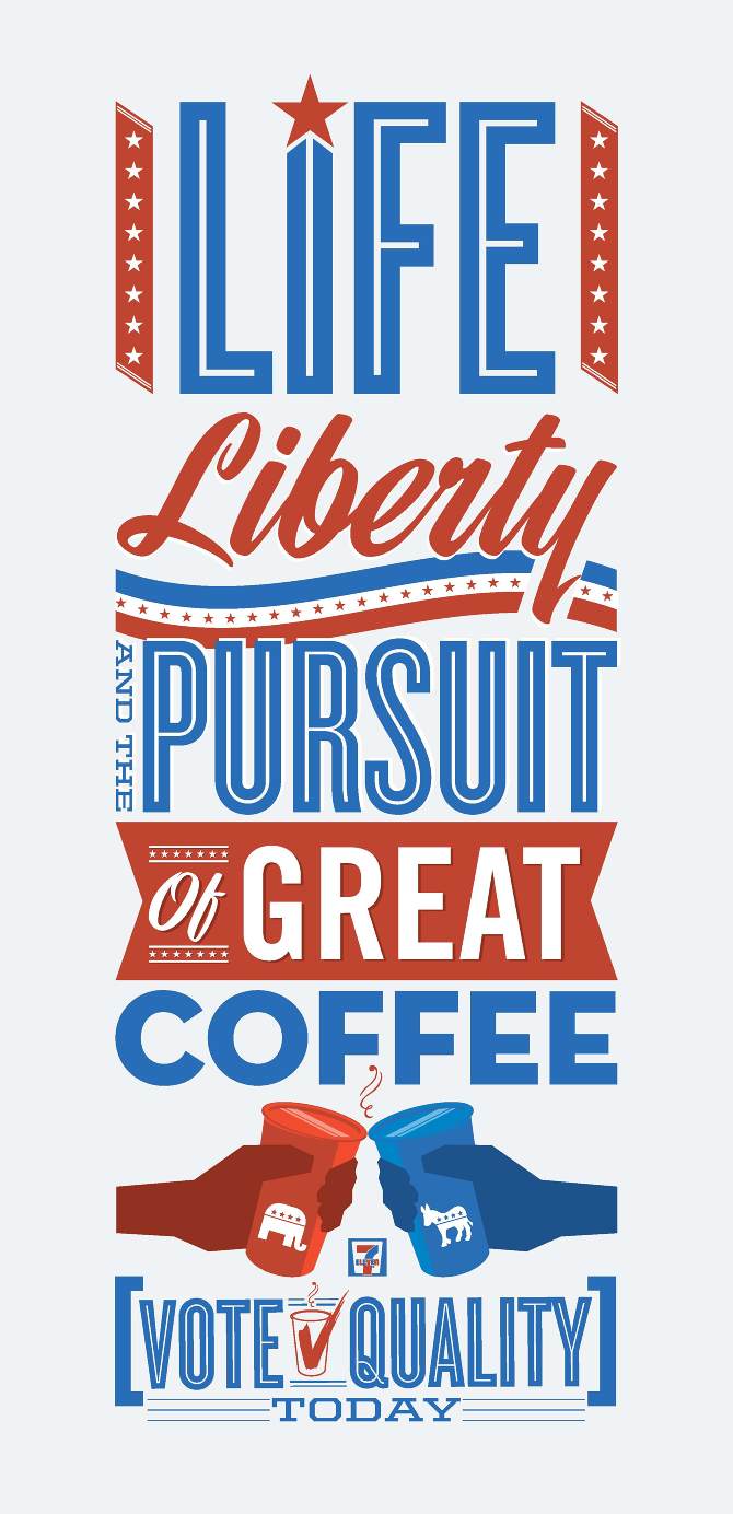 7-Election Coffee Island Sign