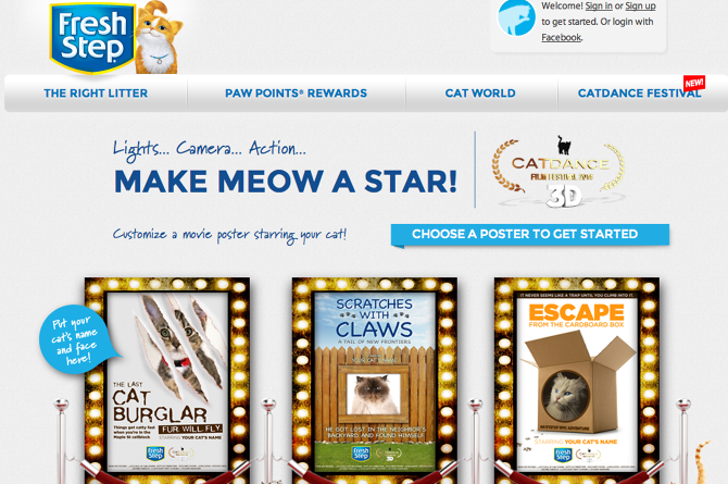 Fresh Step Make Meow a Star