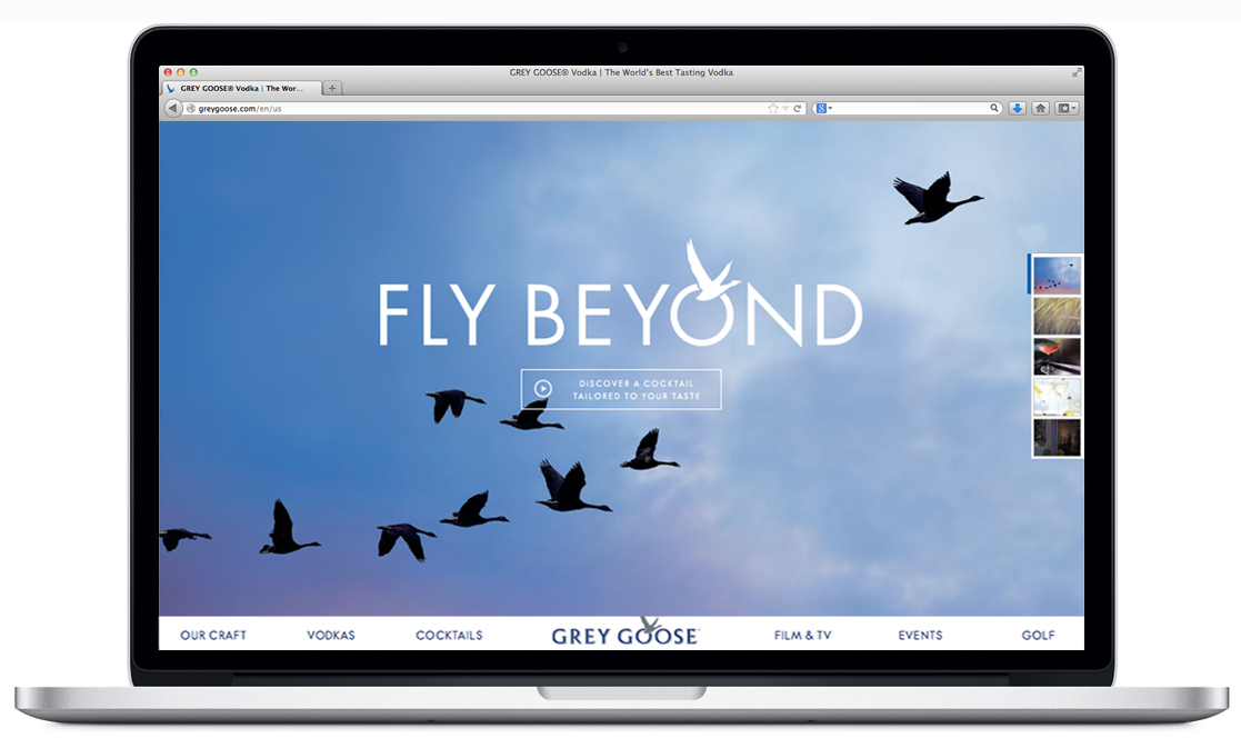 Grey Goose Fly Beyond 2014 Holiday Edition Def Yes True to his word, he created a vodka that tasted like no other.