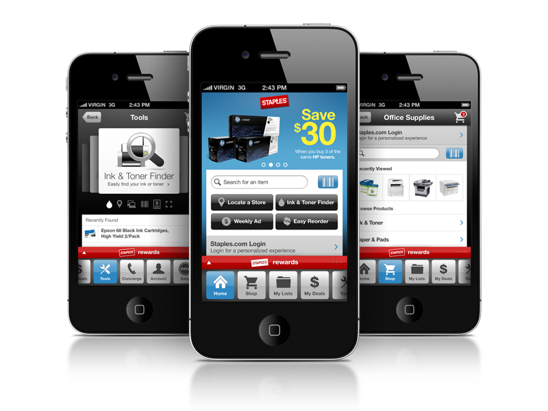 Staples iPhone App Philip Spradley