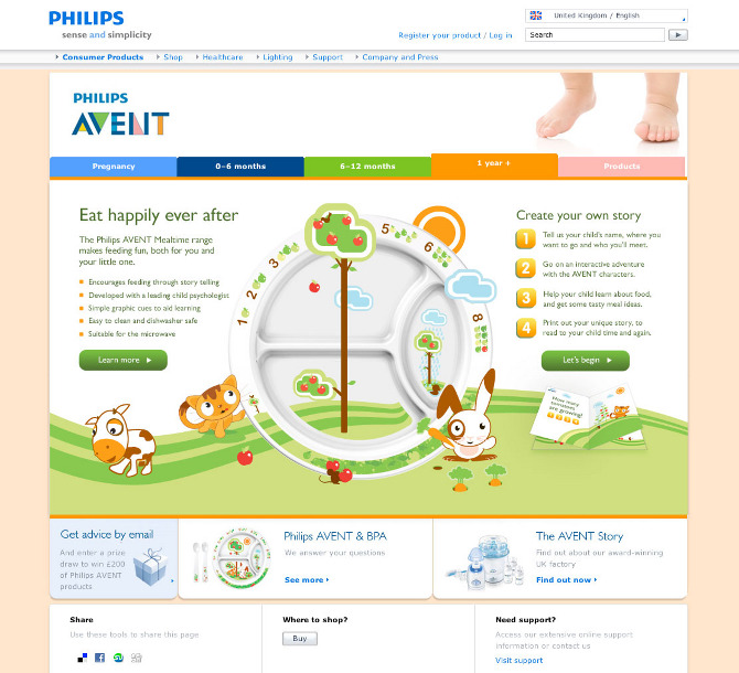 avent website
