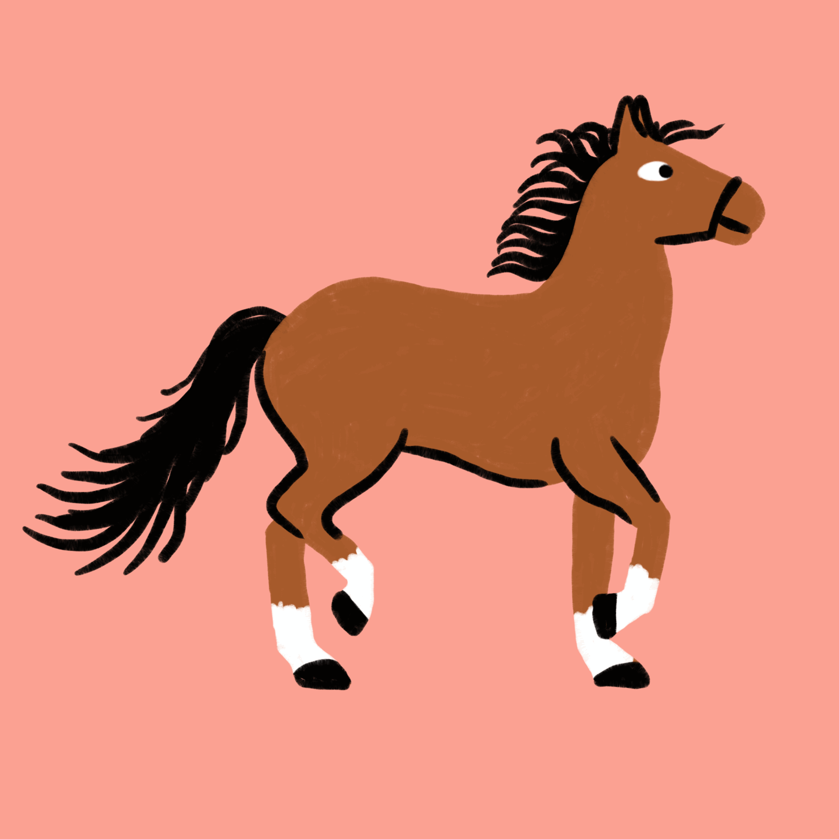 Animated Horses Running Gif