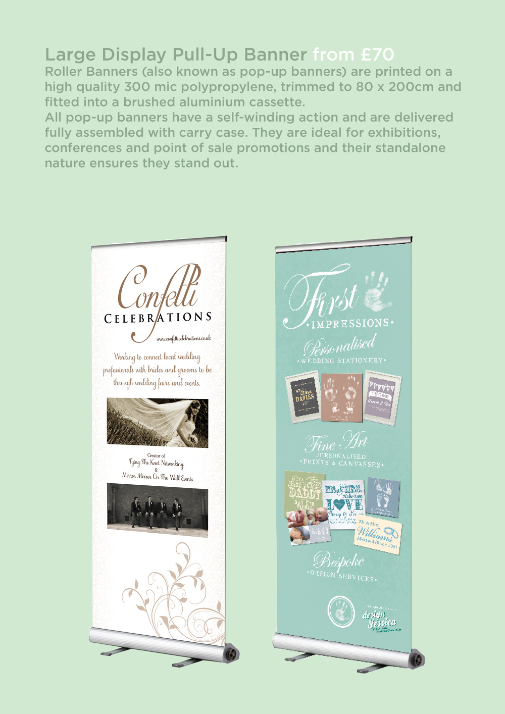 Roller Banners Display Boards Designjessica Personal Network