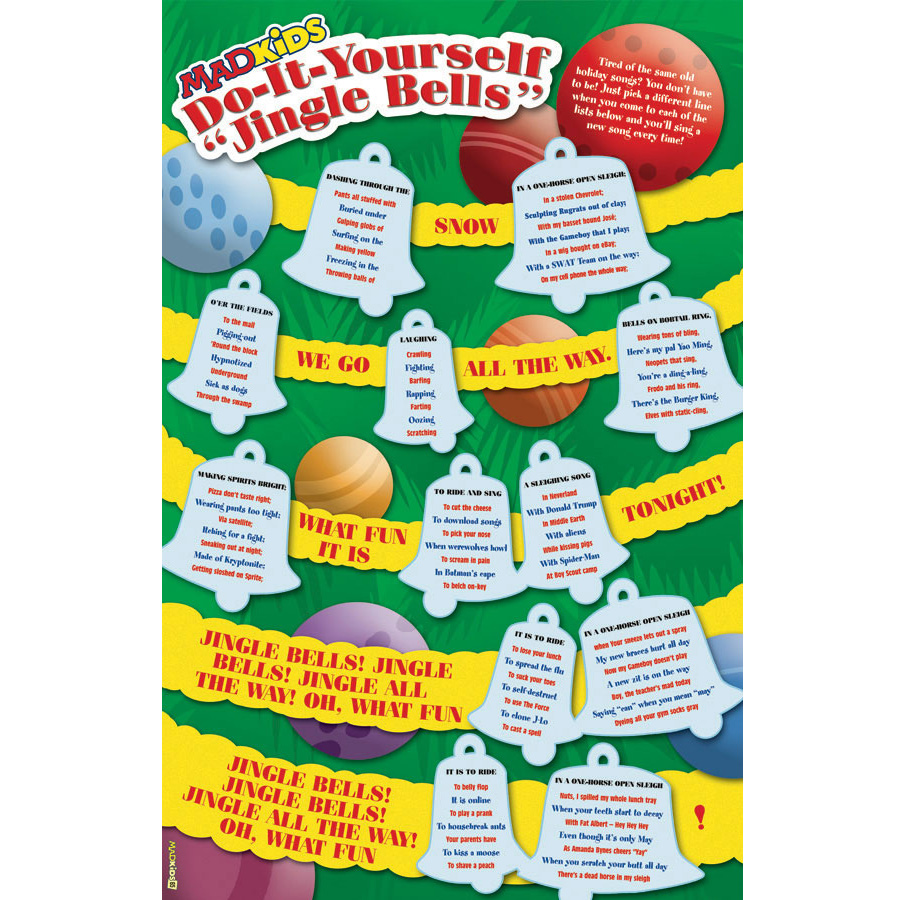 MAD Magazine: Do-It-Yourself Jingle Bells - briandurniak, image size:905x900