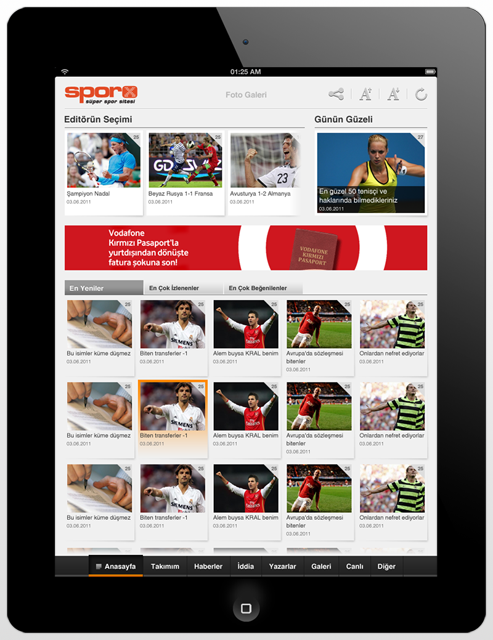 Sporx Ipad Application Design Woohoo Digital