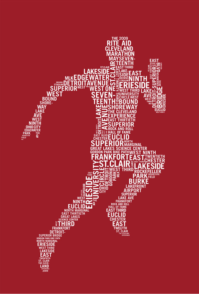 Marathon Posters Oliver Barrett Design • Art Direction