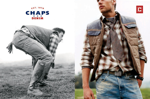 chaps ralph lauren leather jacket