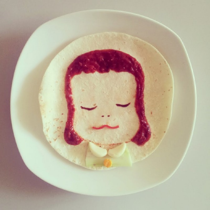 art on a plate