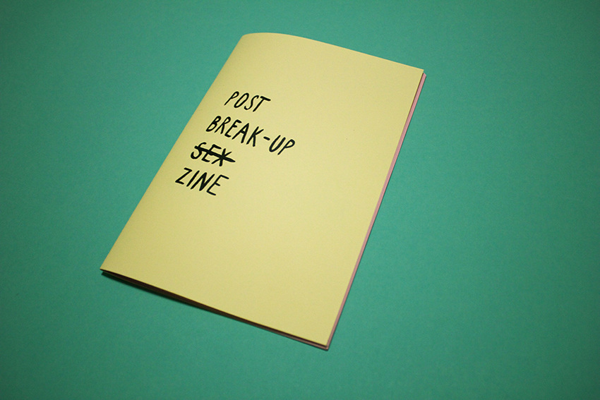 Post BreakUp Zine Clara Não
