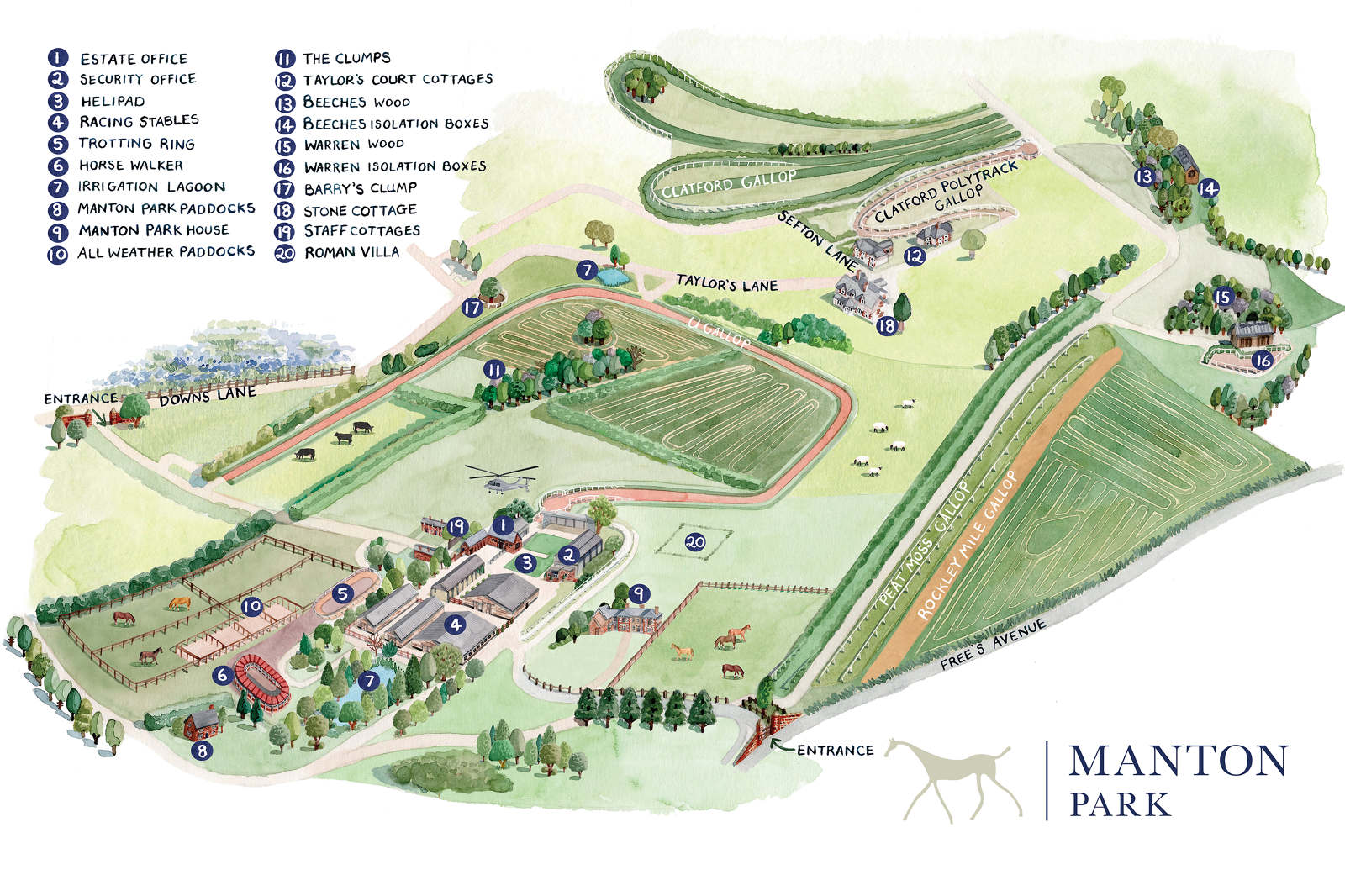 Manton Park Laura Hallett Art and Illustration