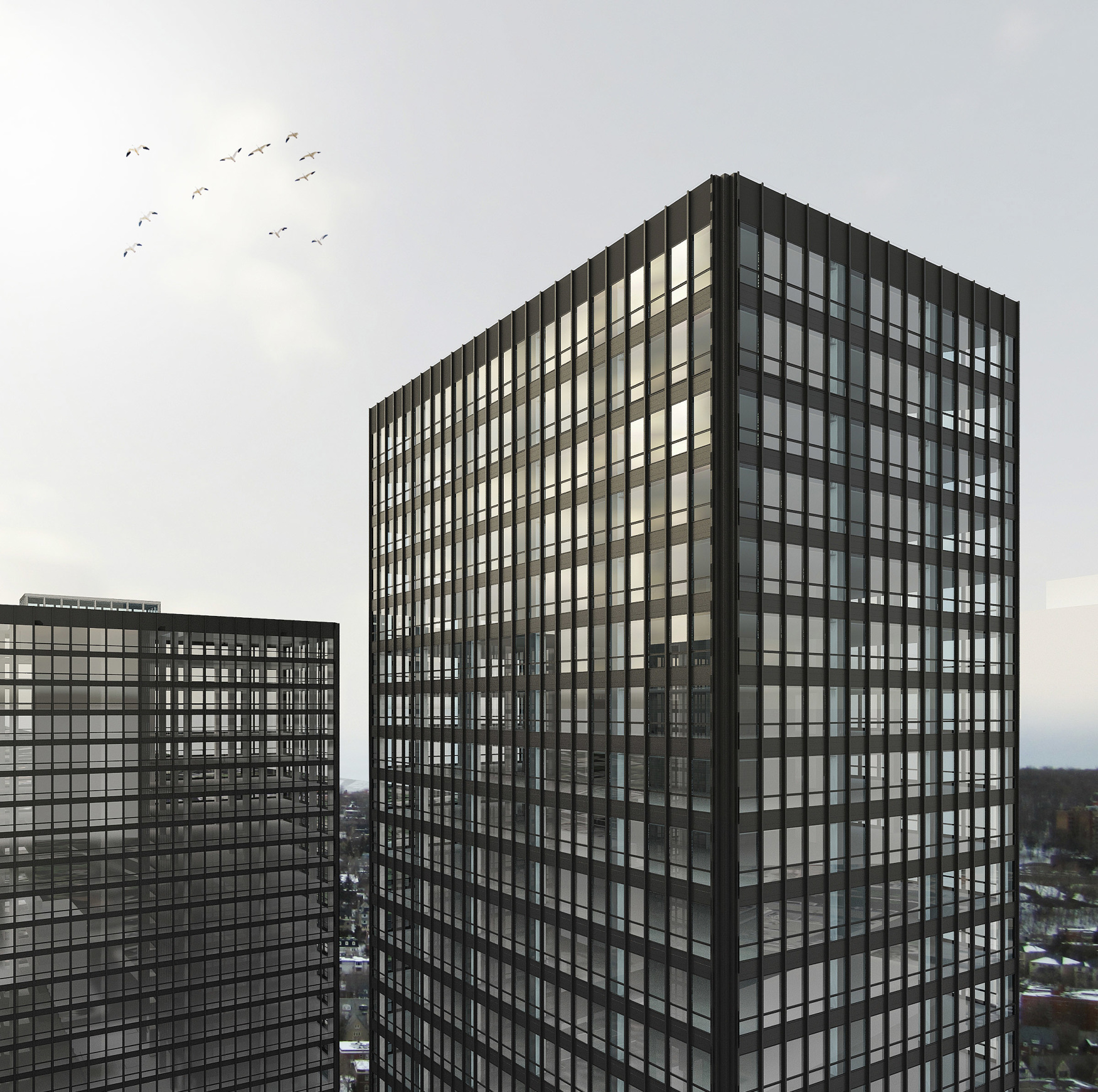 Re Positioning Westmount Square Montreal Mies Van Der Rohe Alexandre Lapierre