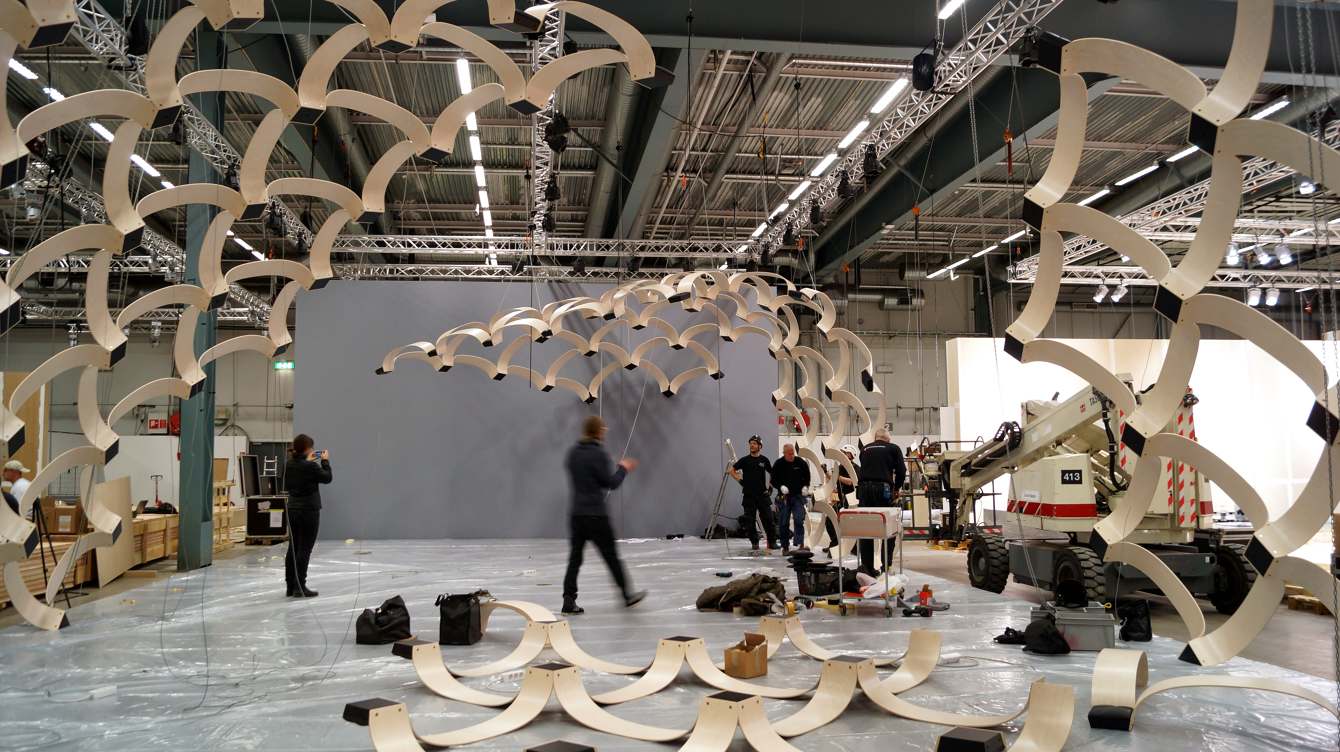 INSIDE SCANDINAVIAN DESIGN exhibition - FÄRG BLANCHE