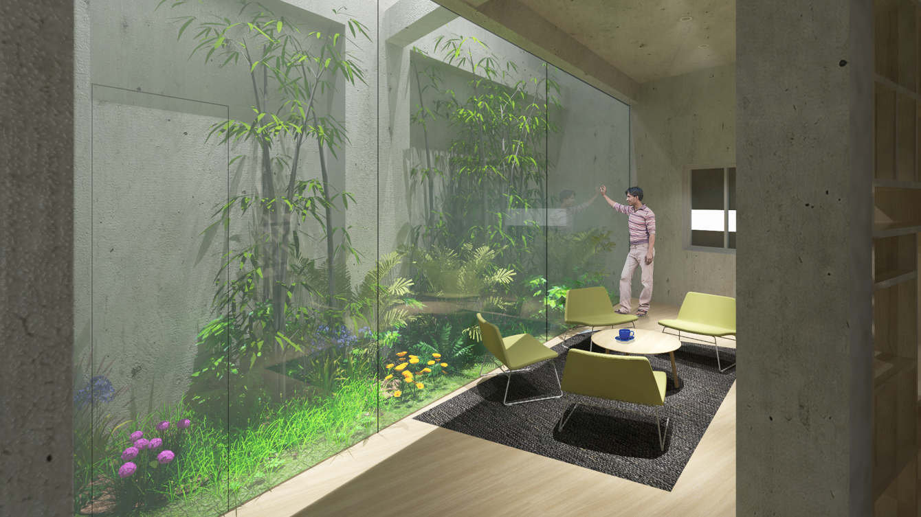 流動縫隙的植物之旅 Hostel P Urbanwasabi