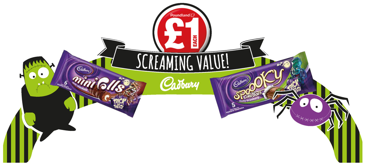 Poundland Halloween Sian Owen Creative Thinking, Design & Artwork