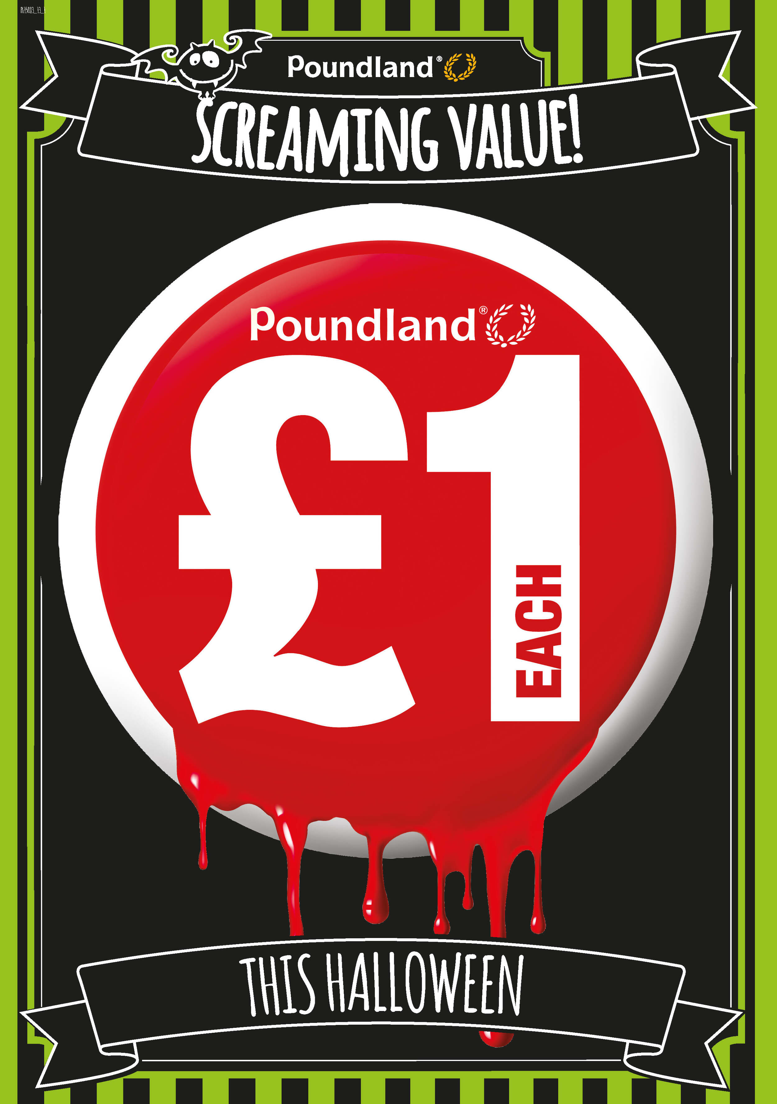 Poundland Halloween Sian Owen Creative Thinking, Design & Artwork