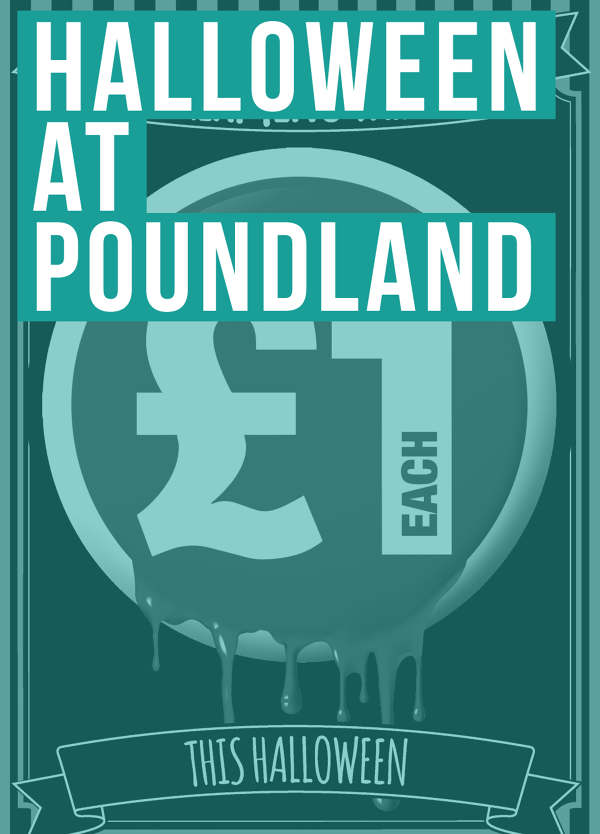 Poundland Halloween Sian Owen Creative Thinking, Design & Artwork