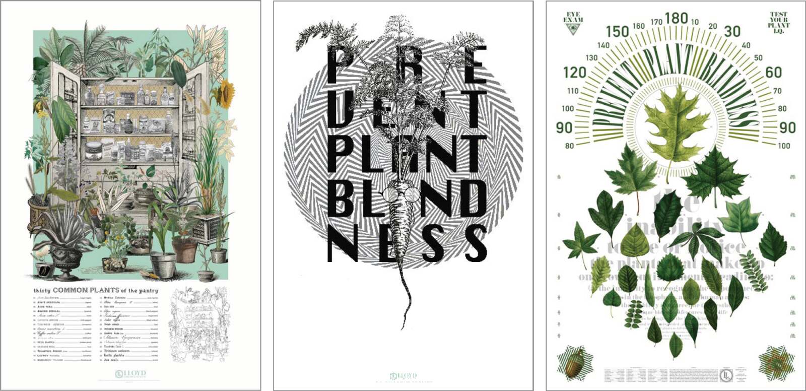 Posters for the Plant Blind - Jonathan Clyde Frey