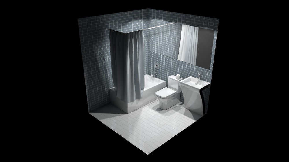 Sketchup Bathroom Render