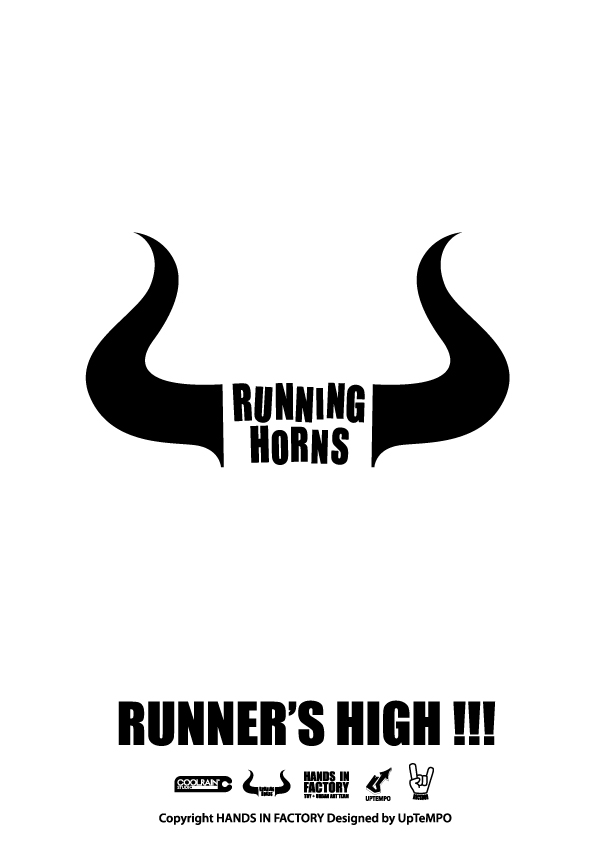 RUNNING HORNS GRAPHIC UpTeMPOWORKS