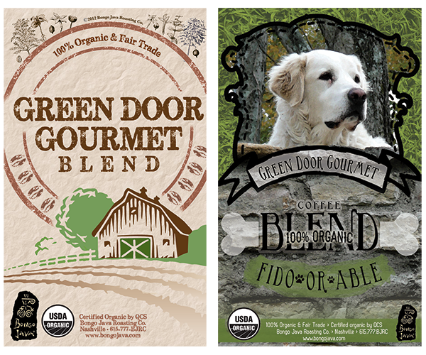 Coffee Bag Labels - Design Work // Bernie Hendricks