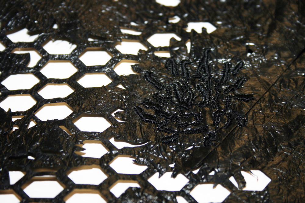 Embroidered Plastics Sophie Yates Textile Design