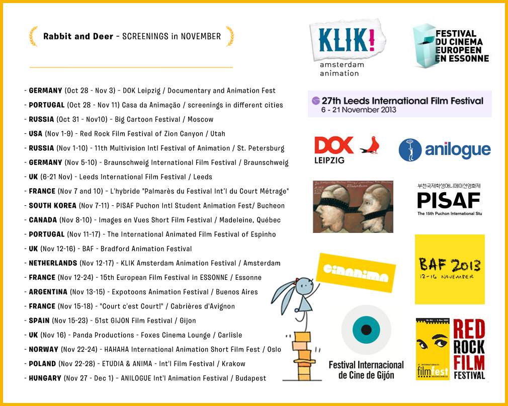 Awards Screenings Rabbit And Deer