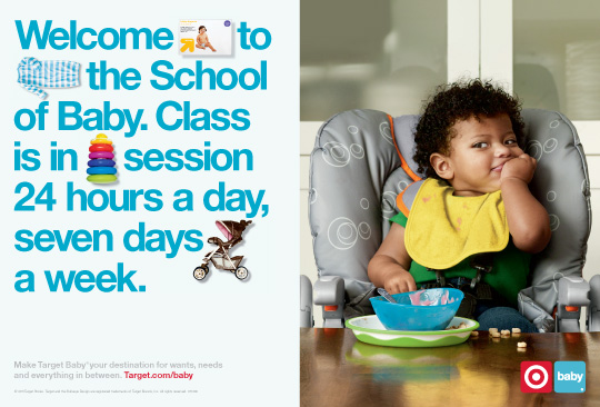 TARGET BABY : PRINT - JULIE DERY / Graphic Design