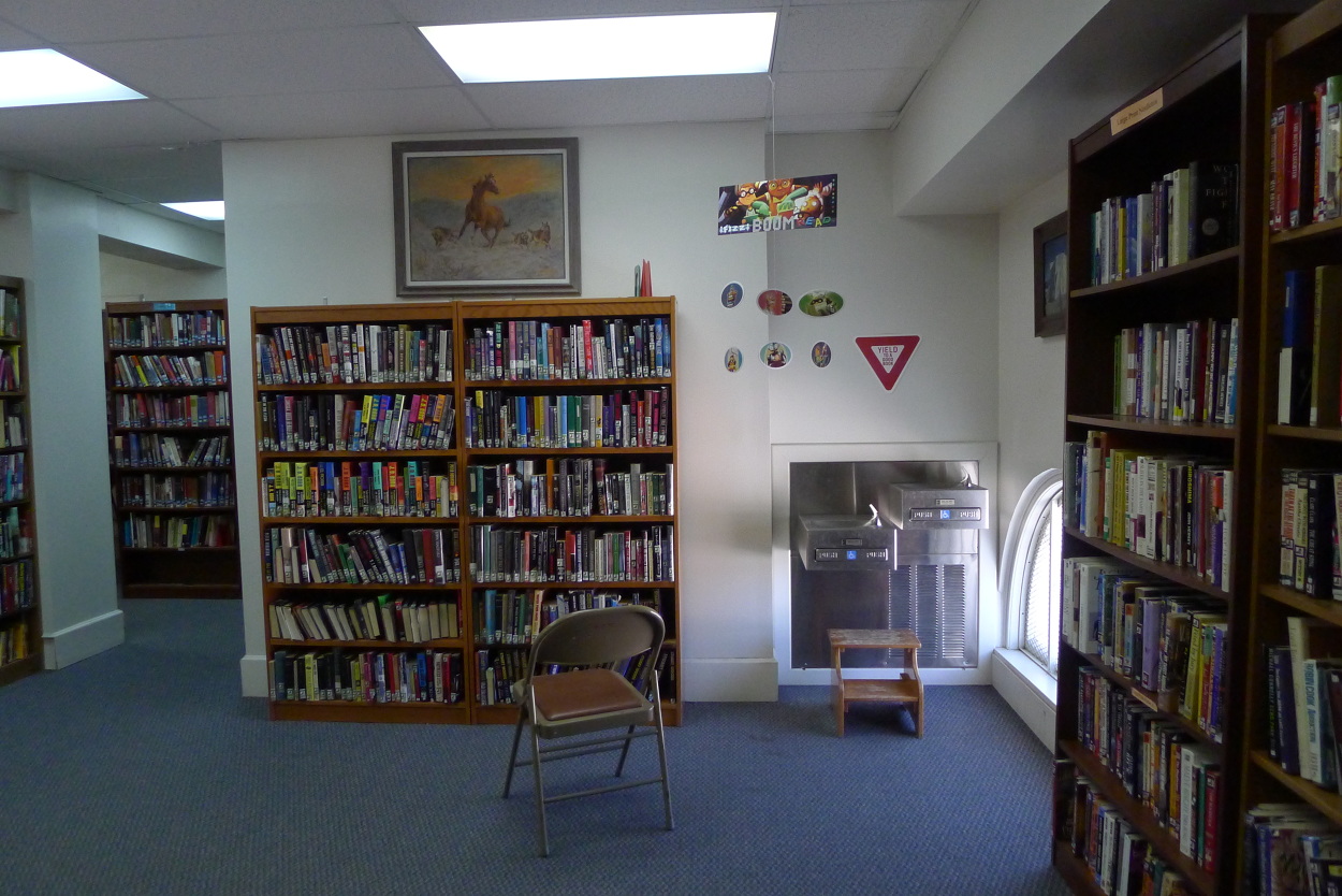 Raton, New Mexico Public Library and PWA Art THE NIGHT LIBRARY