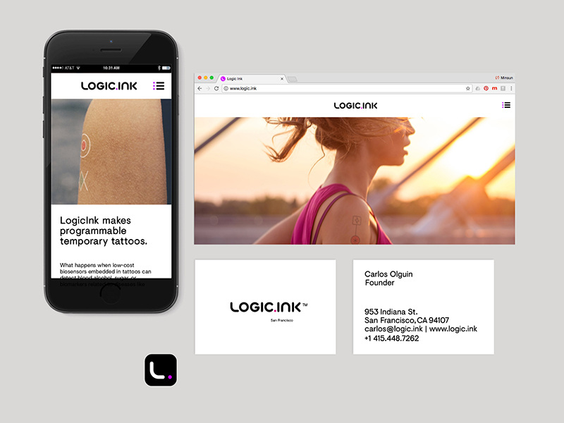 Logic.Ink San Francisco Brand Identity - Minsun Eo New York