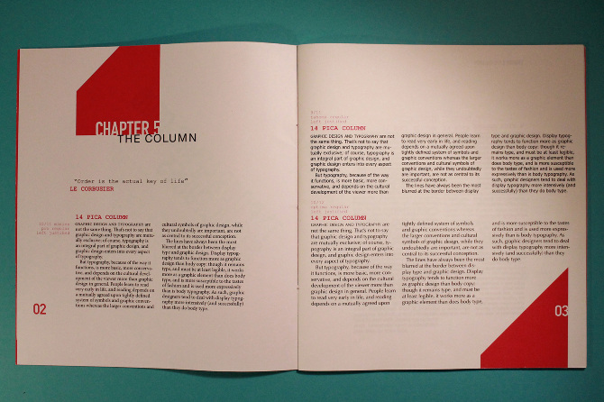 typographic grid structures - laura schütte