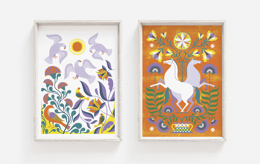 Fraktur Folk Printer Johnson