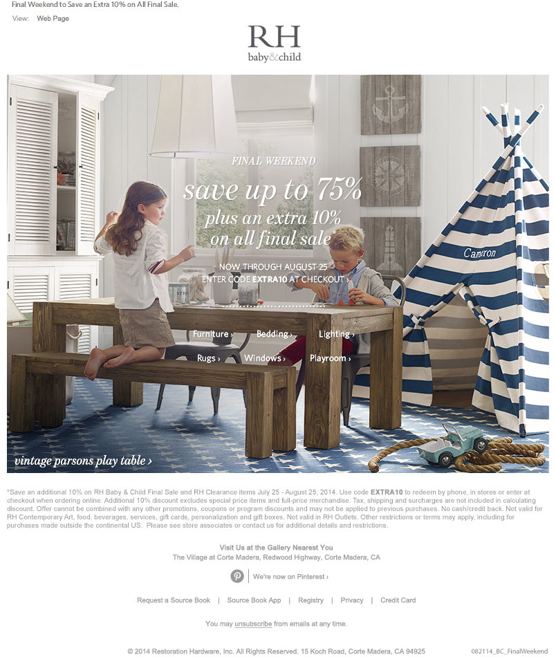 Production Artist (Restoration Hardware) galya tapolsky