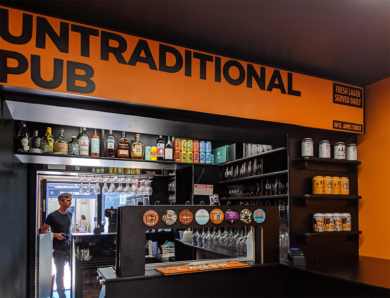 Pillars Untraditional Pub www.batstudio.co.uk