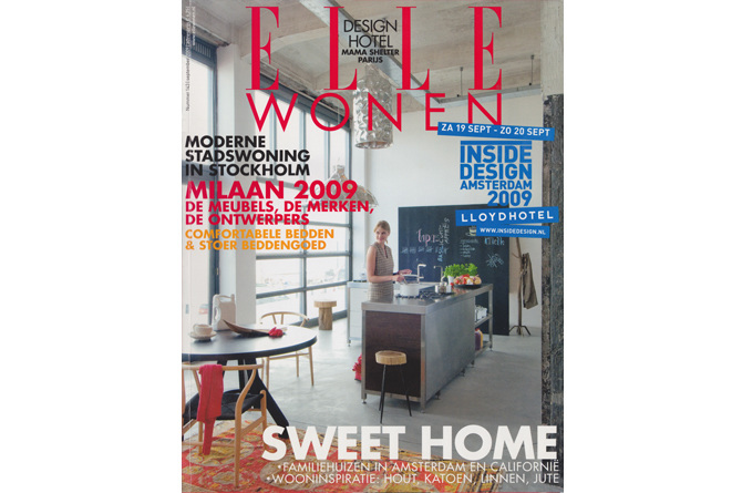 chroma key in elle wonen 2009 - studio minale-maeda