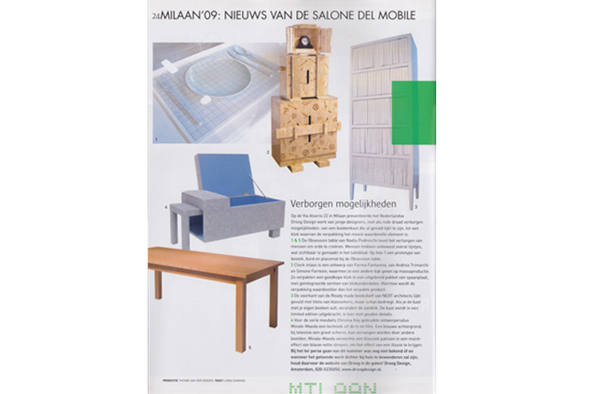 chroma key in elle wonen 2009 - studio minale-maeda