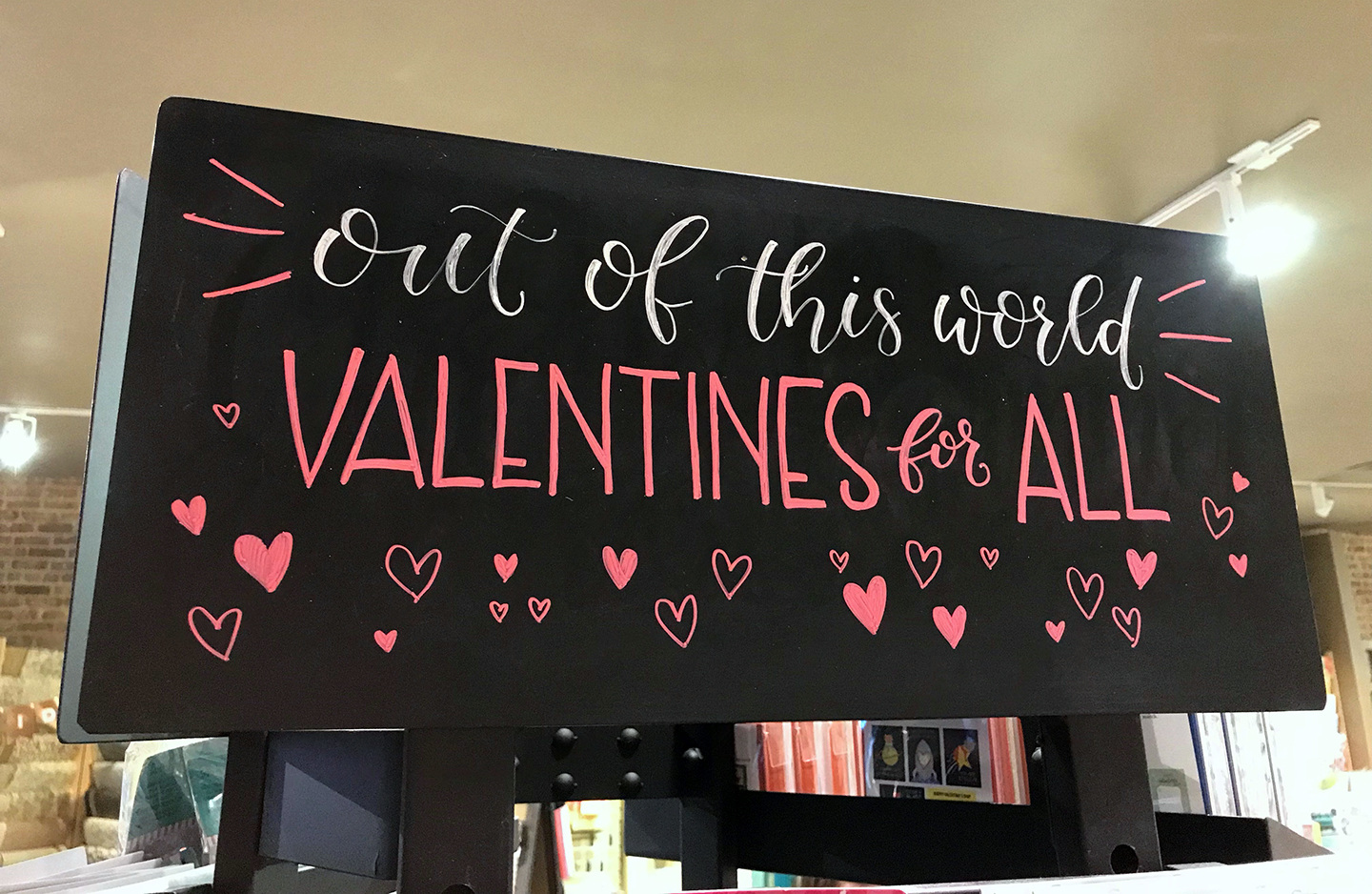 Handwritten signage paper source naperville alina link