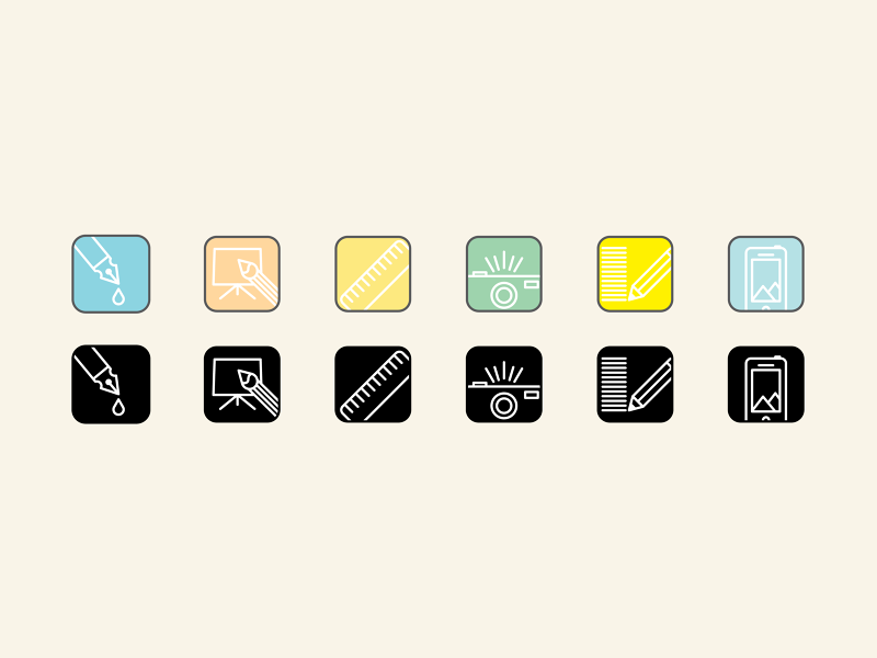 Design Tools Icon Set - John Hollis | Graphic Design