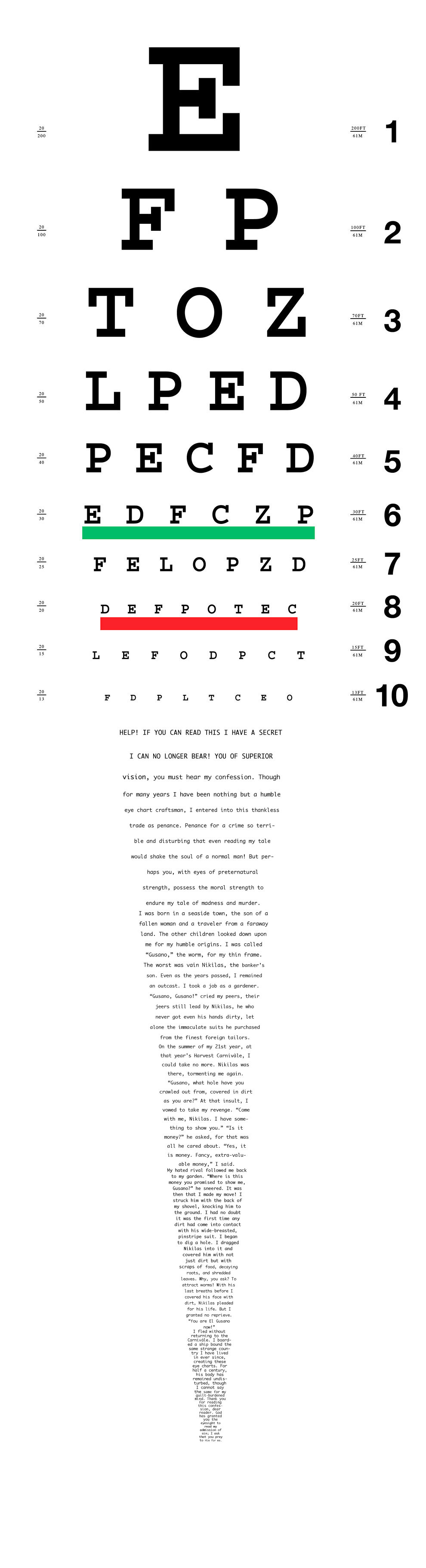 Eye Chart - willvarnerart.com